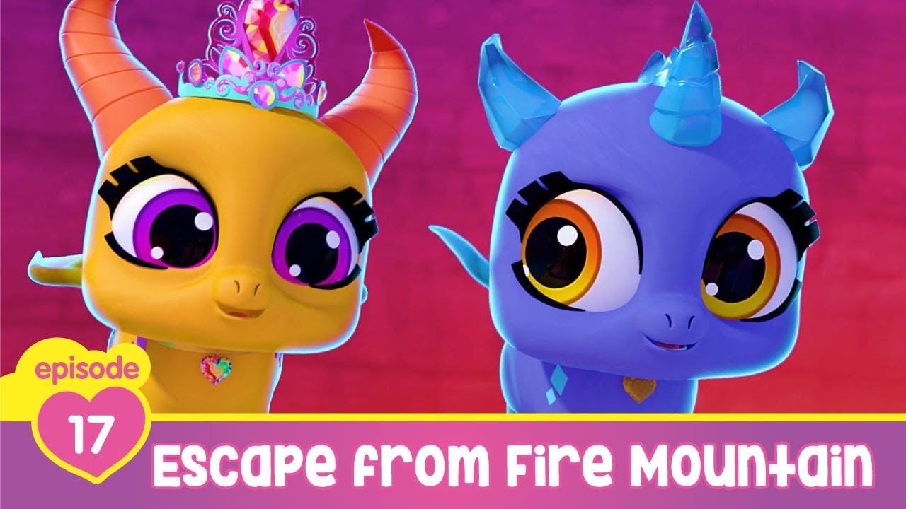 Best Furry Friends | S1 Full Episode 17 | Escape from Fire Mountain ...