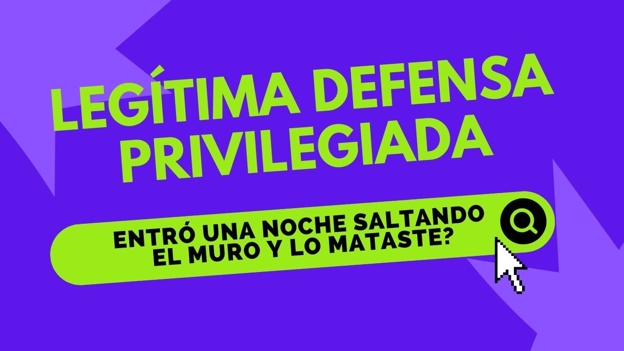LEGITIMA DEFENSA PRIVILEGIADA Ingresaron O Encontraste A Alquien En Tu legitima-defensa-privilegiada-ingresaron-o-encontraste-a-alquien-en-tu