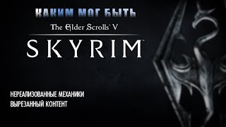 видео: The Elder Scrolls V - Skyrim (Скайрим) вырезанный контент и нереализованные механики картинка: The Elder Scrolls V - Skyrim (Скайрим) вырезанный контент и нереализованные механики