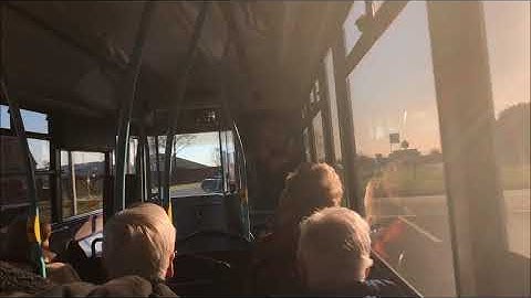 First Essex Caetano Nimbus Transbus Dart SLF 41494 LK03 LLZ Route 351 Kickdown & Thrash New Transfer