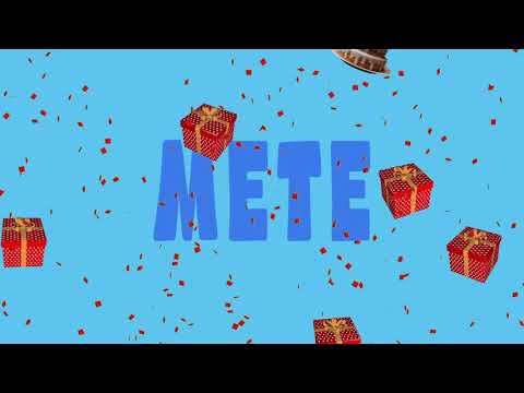 İyi ki doğdun METE - İsme Özel Ankara Havası Doğum Günü Şarkısı (FULL VERSİYON) (REKLAMSIZ)