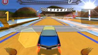 Retro Future Racing - Overview, Android GamePlay HD screenshot 5