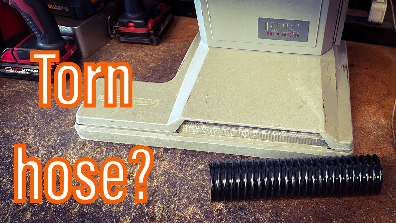 Aerus / Electrolux Upright Vacuum Lower Nozzle Hose Replace