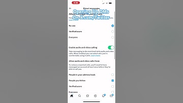 Opening Up your Direct Messaging (DMs) on X.com (aka Twitter) on Mobile