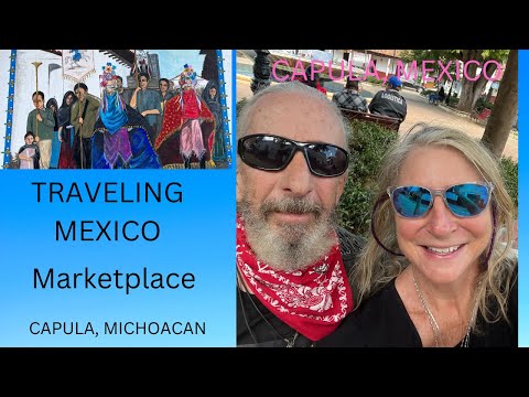 WHAT IS IT LIKE TO VISIT A MEXICAN MARKET? Capula, home of handcrafted catrinas, pottery and more!