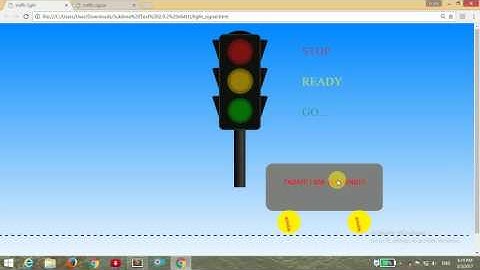 WORKING TRAFFIC SIGNAL(PART #2)WITH A CAR PURE CSS