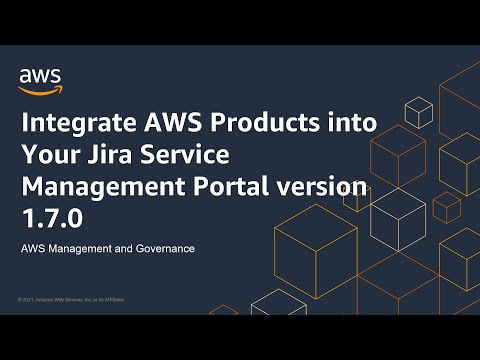 Integrate AWS Products into Your Jira Service Management Portal version 1.7.0