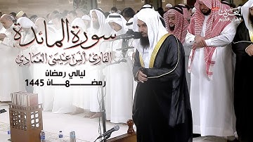 ماتيسر من سورة المائدة| أنس العمادي | ليلة 8 رمضان 1445 هـ