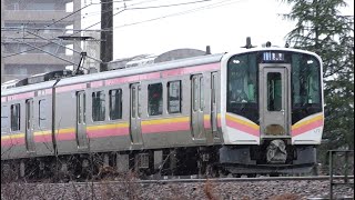 E129系B17編成 信越本線上り普通436M