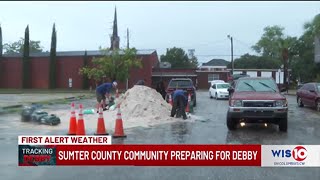 Sumter County community prepares for Tropical Storm Debby