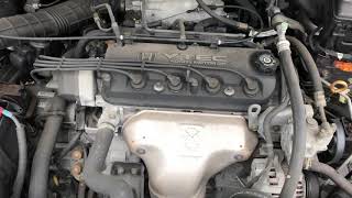 Видео работы F23A Honda Odyssey RA7 102000km