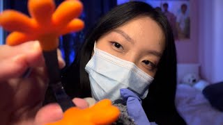 POV ASMR Breaking into Hospital for Lice Check (Bugs, mouth sounds, scalp massage)