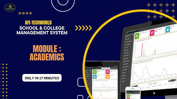Module: Academics - Smart School Management System