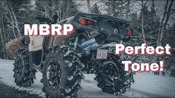 MBRP Exhaust Install on 2022 Can-Am Outlander 850 XMR