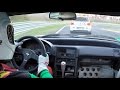 Battle Honda CRX vs VW Polo R WRC ABT at Nurburgring 30.10.16