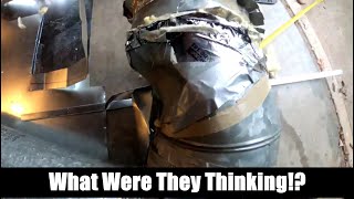 Famous Ductwork Hack job On A New System | We Had To Tear It Out! Profile