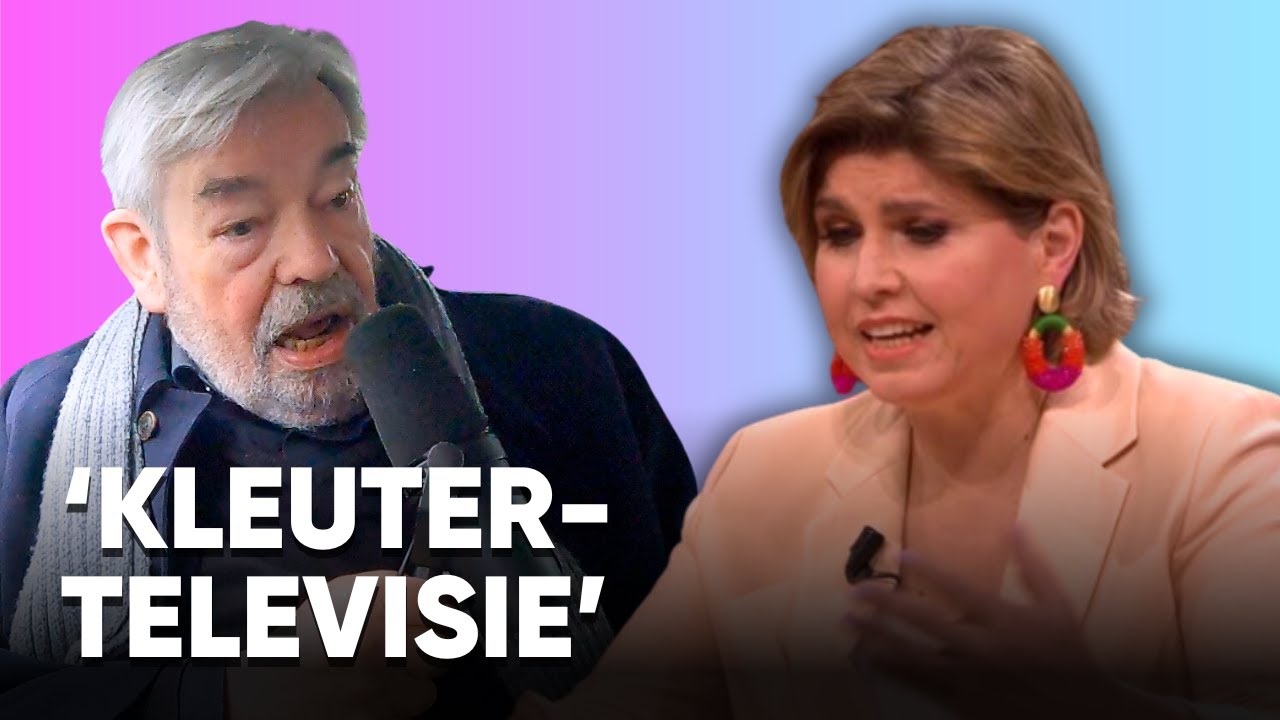 Angela de Jong sloopt Maarten: 'Kleutertelevisie'