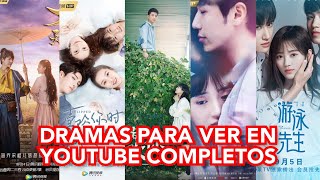 DRAMAS QUE SE PUEDEN VER EN YOUTUBE COMPLETOS  y SUB. al ESPAÑOL Part. 2