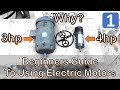Ultimate Beginners Guide to Using Electric Motors for Makers and DIY Projects Part 1; #068
