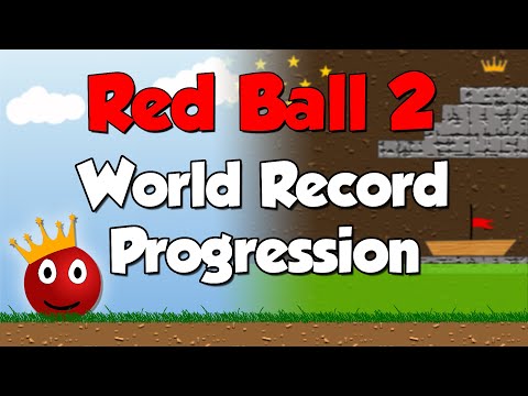 Red Ball 2 - World Record Progression (Speedrun History)