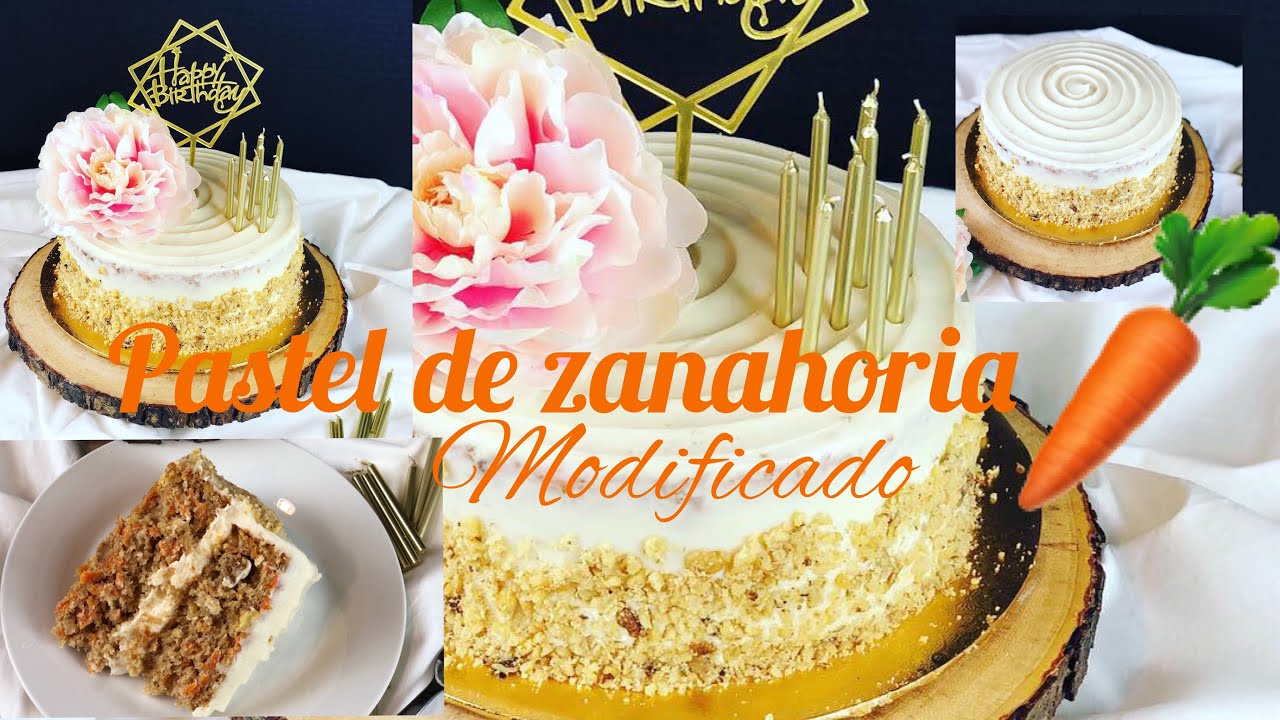 Pastel de zanahoria | Modificado | frosting de Queso crema