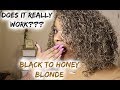 COLORING MY HAIR HONEY BLONDE WITH HAIR WAX PAINT! ( MOFAJANG REVIEW)