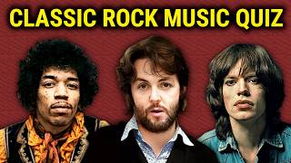 Guess the Classic Rock Song - Music Quiz
