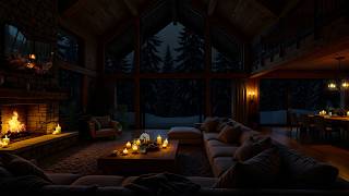 Warm Winter Nights • Relaxing Piano & Falling Snow For Fall Asleep Instantly After 5 Minutes screenshot 5