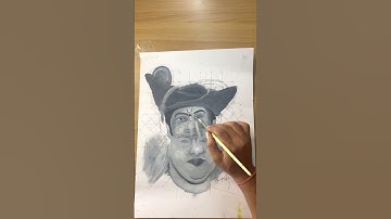 Indian best guruji drawing ☺️🙏 #art #hypernilart  #foryou #painting #howto #drawing #draw #guru