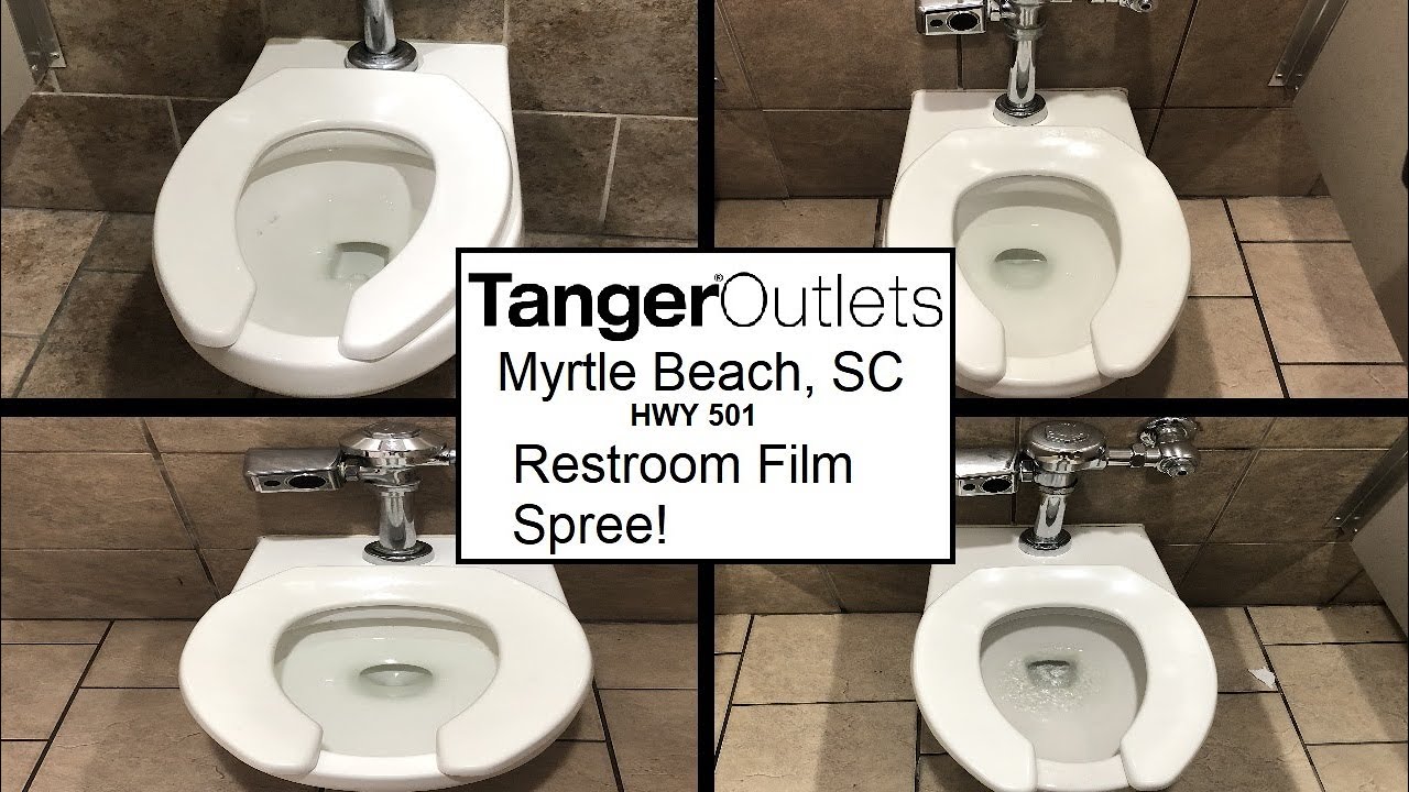 [BT] Tanger Outlers Myrtle Beach Hwy 501 Restroom Film Spree! (Myrtle Beach, SC)