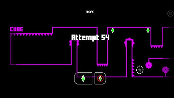 New bug on Practice mode in Geometry dash Subzero