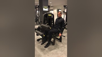 Selection 700 dual leg extension - leg curl
