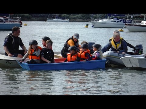 funNstuff Wilsonians Junior week 2015 Children, cadets learning to sail RYA
