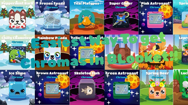 How to Get Chromas In Blooket!!