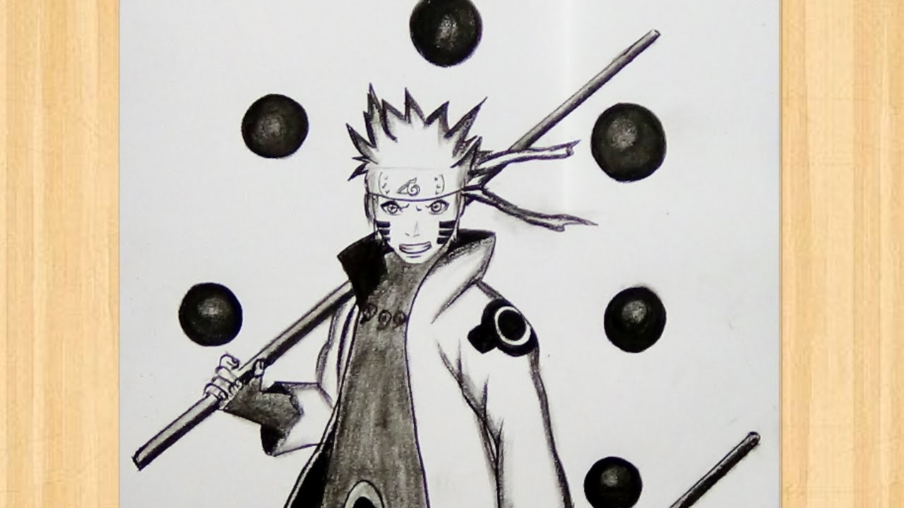 HOW TO DRAW NARUTO SIX PATH SAGE MODE | Step By Step - YouTube