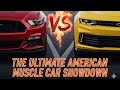 Ford Mustang GT vs Chevrolet Camaro SS | The Ultimate American Muscle Car Showdown 