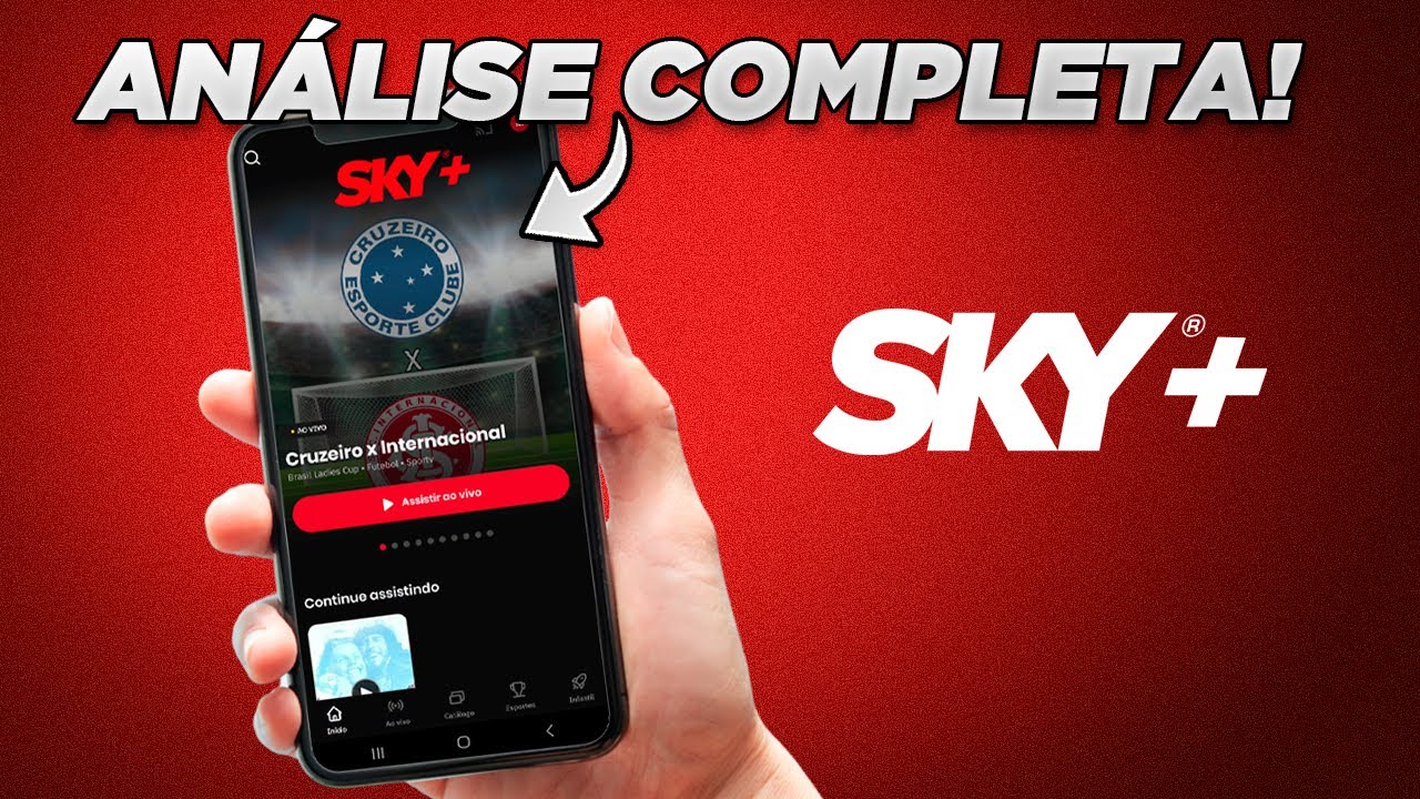 Teste de App - SKY Play para Android TV 