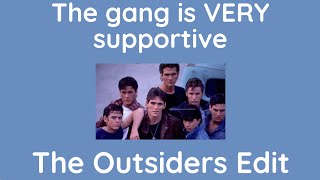 The Gang Is VERY Supportive Of Ponyboy: The Outsiders Edit #shorts