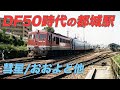 【国鉄】DF50時代の日豊本線都城駅 寝台特急｢彗星｣他 1978年