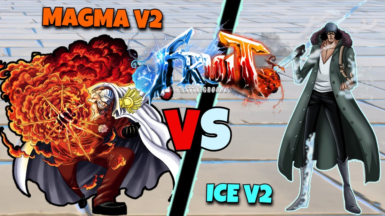 MAGMA + ICE V2] Fruit Battlegrounds - Roblox