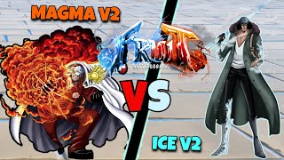 MAGMA V2 VS ICE V2 [FRUIT BATTLEGROUNDS]