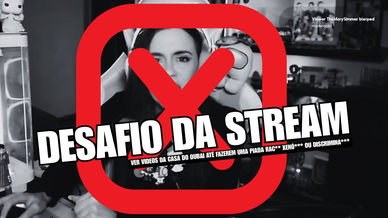 DESAFIO "VER VIDEOS DA CASA DO DUBAI ATÉ ALGUÉM FAZER UMA PIADA RAC** XENÓ** OU DISCRIMI***" PT1