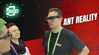 AWE USA 2023 | Ant Reality Crossfire Are Next-Gen Wide-FOV AR Lenses!