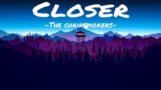 (Lyrics) The Chainsmokers - Closer | Ft. Halsey | SJIS: Music Terminal chords