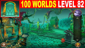 100 Worlds LEVEL 82 Walkthrough - Escape Room Game 100 Worlds Guide