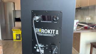 KRK ROKIT8 G4 first test
