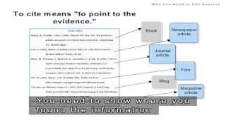 Why Cite Your Sources