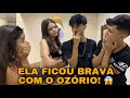 OZÓRIO BRIGOU COM A NOVA MORADORA DA MANSÃO!!