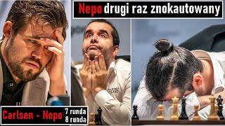 SZACHY 402 Nepo drugi raz znokautowany. Carlsen - Nepo analiza 7 i 8 partii (hiszpańska / rosyjska)