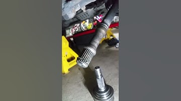 How to replace a cv joint (Easy way to fit a cv joint)